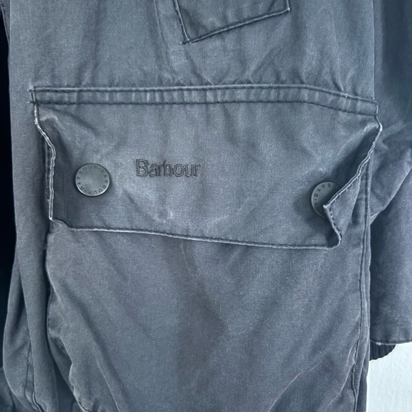 Barbour Men's Charcoal Field Jacket - read description - Picture 2 of 5